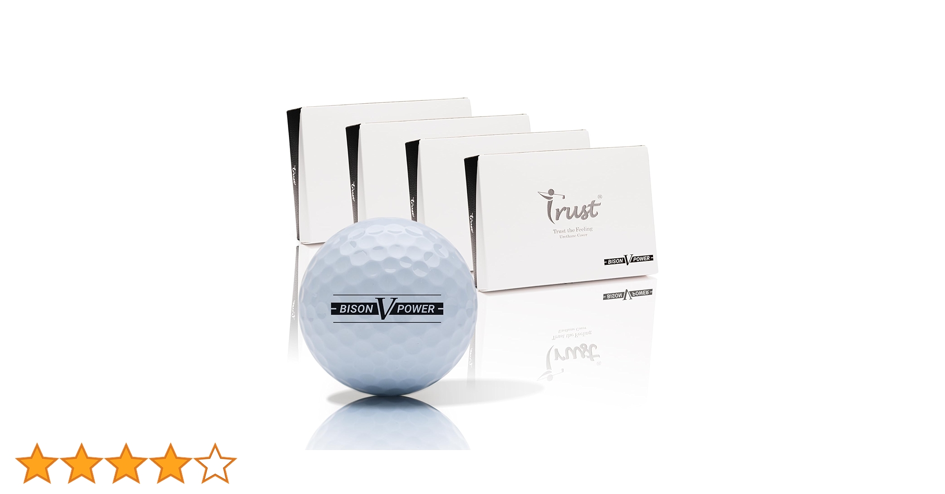 Amazon.co.jp: TrustトラストゴルフボールBison X Power 飛ぶ